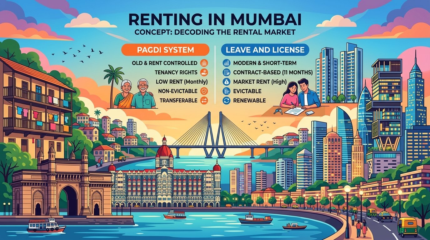 Navigating Rent Control Laws in Mumbai: Pagdi System and Leave & License