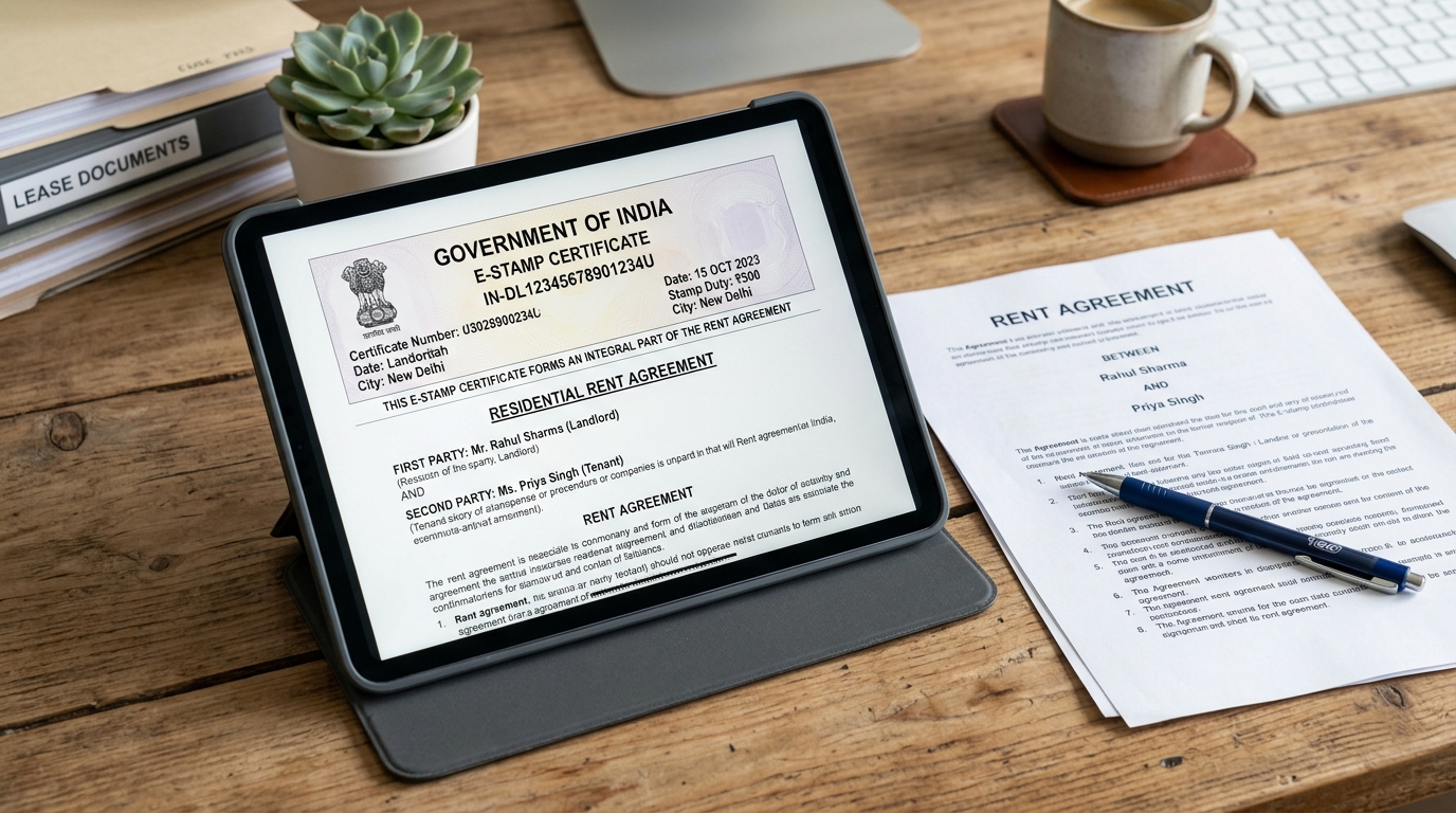 Registered vs Notarized Rent Agreement: What's the Difference?