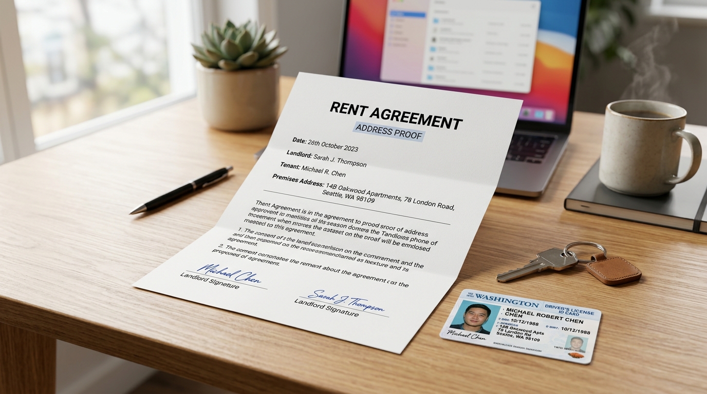 Can Rent Agreement Be Used as Address Proof?